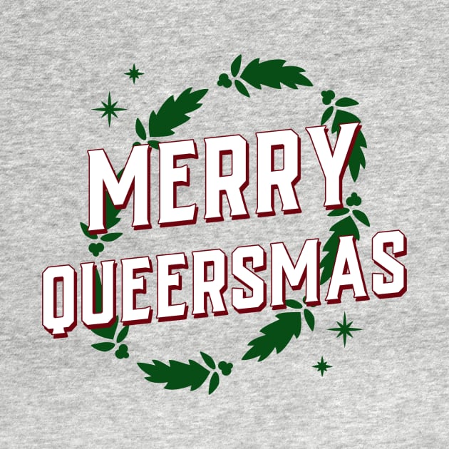 Gay Christmas: Merry Queersmas by Synthwear